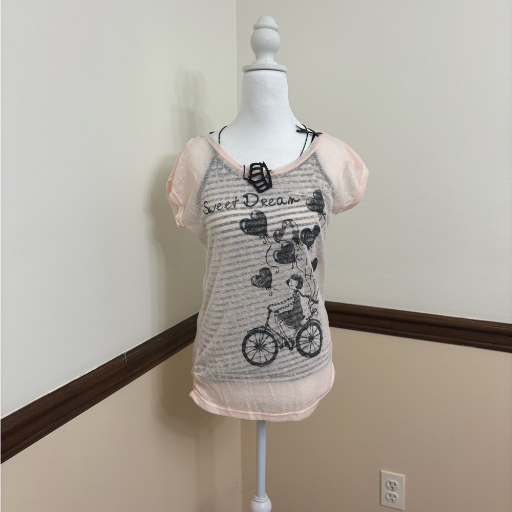 “sweet dream” chinese fashion layered top